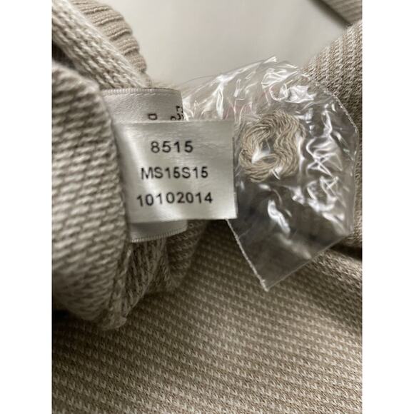 Peter Millar Luxury Cashmere Blend Sweater Tan 1/4 Zip Golf Men's Size X Large - Picture 6 of 9